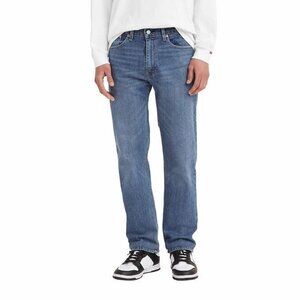 Levi's 505 Men's Blue Jean 30 x 34 Cotton Denim Classic Zip Fly NEW